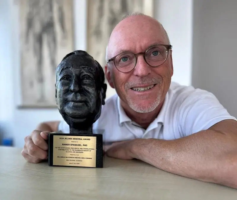 Jellinek Research Prize goes to Rainer Spanagel