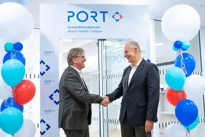 Bosch Health Campus opens innovative PORT health center in Stuttgart