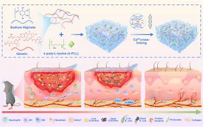 New hydrogel developed to treat infected wounds