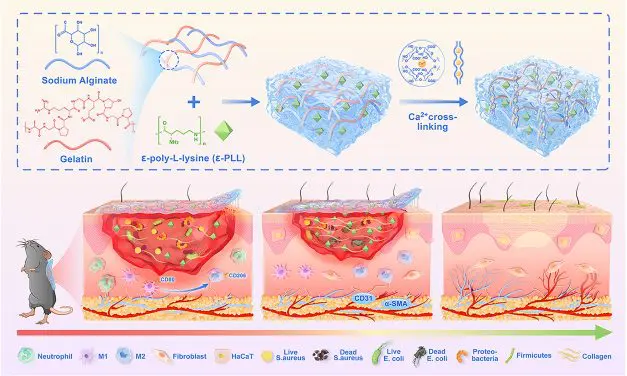 New hydrogel developed to treat infected wounds