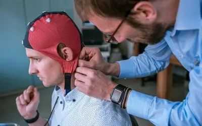 TU Ilmenau team wins the INNOspace Masters with brain monitoring system