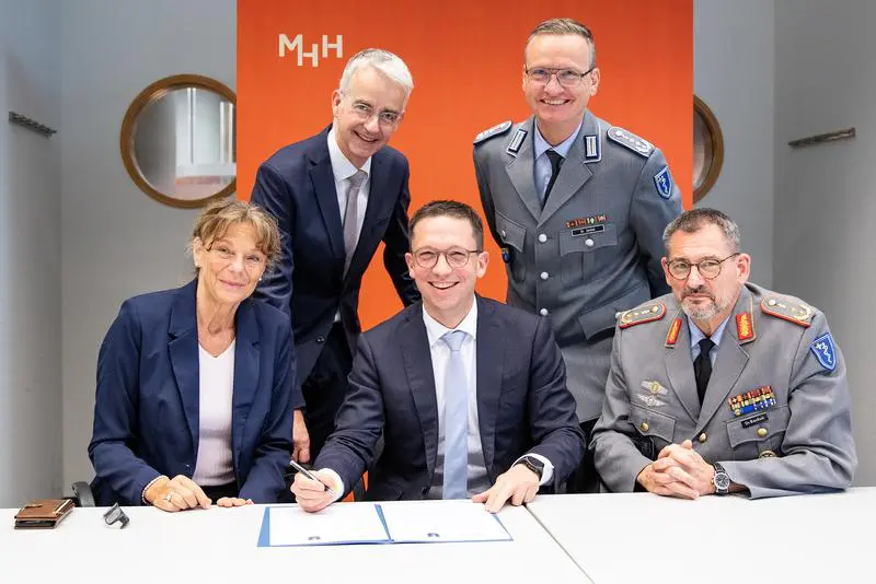 MHH and Bundeswehr Hospital Westerstede intensify cooperation for crisis preparation