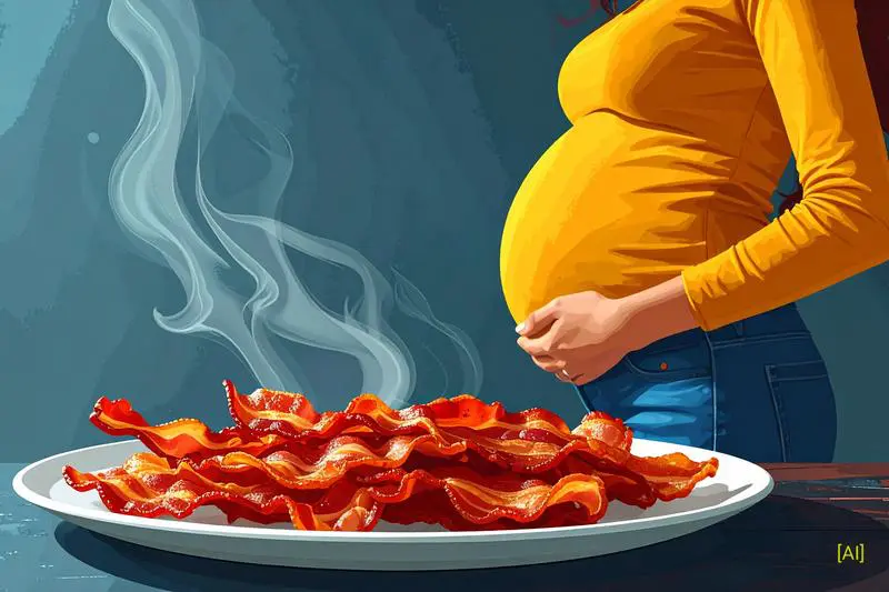 Smell of fatty foods during pregnancy affects offspring