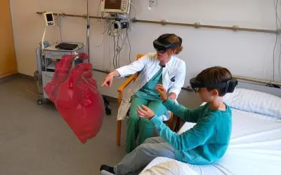 AR holograms to allay fears for parents of children with heart disease