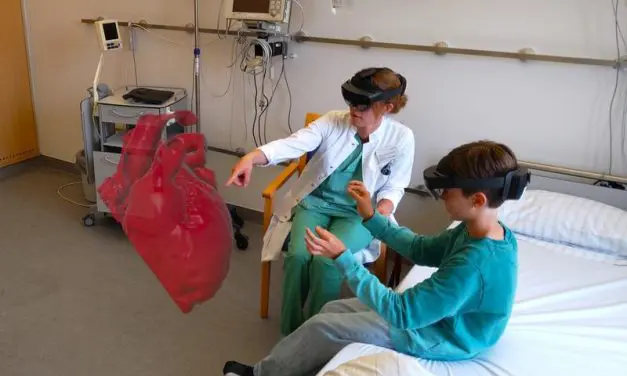 AR holograms to allay fears for parents of children with heart disease