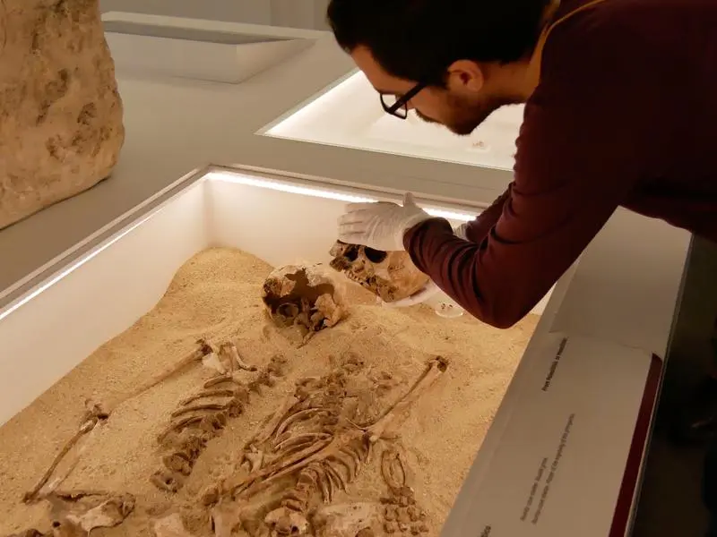 Paleogenomics diagnoses rare growth disorder in 12,000-year-old skeletons