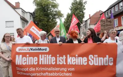 Legal dispute over abortion ban: Giordano Bruno Foundation plans demo before appeal hearing in Hamm