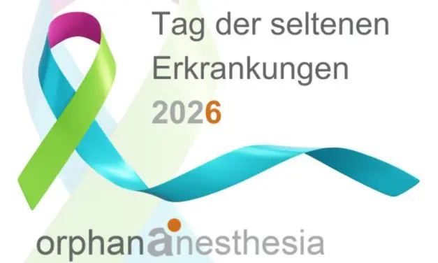 DGAI draws attention to OrphanAnesthesia on Rare Disease Day