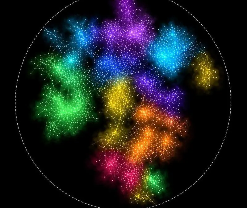 First draft of a genetic interaction map created