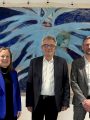 Hochkarätige Experten tauschten sich am 20.5.2026 in Berlin auch über die Zukunft der Labormedizin aus: DGKL-Präsidentin Prof. Mariam Klouche, G-BA unparteiischer Vorsitzender Prof. Josef Hecken und DGKL-Vorstand Jan Wolter (v.l.n.r.). Credits: DGKL